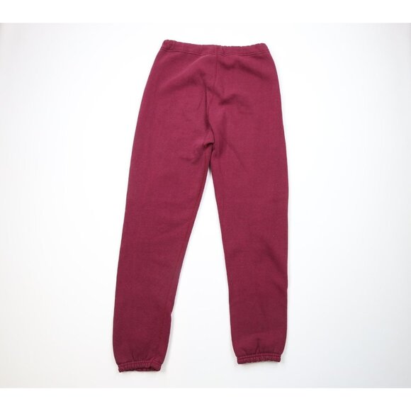 Vintage 70s Streetwear Mens Large Faded Blank Gusseted Sweatpants Joggers USA - Picture 7 of 12